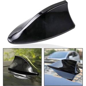 Antenne aileron de requin universelle pour voiture signal radio AMFM avec adhsif noir YYV - Publicité Antenne aileron de requin universelle pour voiture signal radio AMFM avec adhsif noir YYV - Publicité