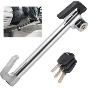 KEESIN Bloque Volant Haute Sécurité Canne Antivol Voiture Rétractable pour Antivol Camping Car avec 3 Clés Noir - Publicité KEESIN Bloque Volant Haute Sécurité Canne Antivol Voiture Rétractable pour Antivol Camping Car avec 3 Clés Noir - Publicité