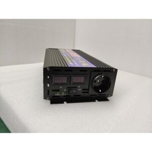 GOBRO Convertisseur 12V à 220V - EU - 3000W - Onde pure sinus - Efficacité 97% - Protection basse tension - Publicité GOBRO Convertisseur 12V à 220V - EU - 3000W - Onde pure sinus - Efficacité 97% - Protection basse tension - Publicité