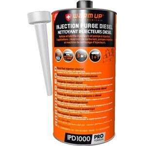 WARM UP INJECTION PURGE DIESEL Nettoyant injecteur Orange - Publicité WARM UP INJECTION PURGE DIESEL Nettoyant injecteur Orange - Publicité