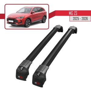 APLINE Compatible avec MG ZS 2025-2026 ACE-2 Barres de Toit Railing Porte-Bagages de Voiture Noir Aluminium 2 Barres Noir - Publicité APLINE Compatible avec MG ZS 2025-2026 ACE-2 Barres de Toit Railing Porte-Bagages de Voiture Noir Aluminium 2 Barres Noir - Publicité
