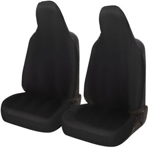 Rebeca Shop - Housses de siège de voiture universelles paire avant en Polycoton pour Twingo Noir Noir - Publicité Rebeca Shop - Housses de siège de voiture universelles paire avant en Polycoton pour Twingo Noir Noir - Publicité