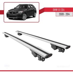 Barres de toit - BMW - X1 E84 - Aluminium - Gris - Verrouillable Gris - Publicité Barres de toit - BMW - X1 E84 - Aluminium - Gris - Verrouillable Gris - Publicité