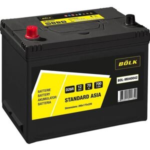 Batterie de voiture BOLK 70Ah/700A BOL-M040042 - Publicité Batterie de voiture BOLK 70Ah/700A BOL-M040042 - Publicité