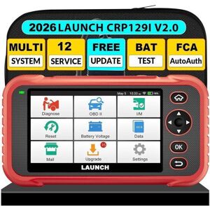 LAUNCH CRP129i V2.0 ELITE Valise Diagnostic Auto obd2 Scanner Diagnostic Voiture Multimarque Francais 12 Réinitialisation Service Rouge - Publicité LAUNCH CRP129i V2.0 ELITE Valise Diagnostic Auto obd2 Scanner Diagnostic Voiture Multimarque Francais 12 Réinitialisation Service Rouge - Publicité
