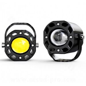 Feu additionnel à LED ECOBENE 12V 50W longue portée pour moto ECO-KD168 Noir - Publicité Feu additionnel à LED ECOBENE 12V 50W longue portée pour moto ECO-KD168 Noir - Publicité