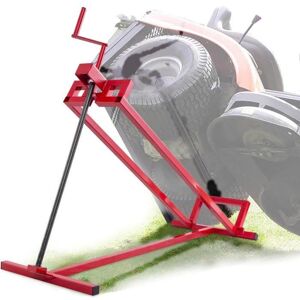 RELAX4LIFE Cric Lève Tondeuse Quad Tracteur Jusquà 400KG Hauteur de Levage 115 à 77CM Gain de Place Matériau en Acier Blanc - Publicité RELAX4LIFE Cric Lève Tondeuse Quad Tracteur Jusquà 400KG Hauteur de Levage 115 à 77CM Gain de Place Matériau en Acier Blanc - Publicité