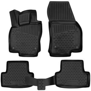 Tapis de sol - Exclusive - Skoda Karoq - Caoutchouc 3D - 4 pièces - Toutes saisons Noir - Publicité Tapis de sol - Exclusive - Skoda Karoq - Caoutchouc 3D - 4 pièces - Toutes saisons Noir - Publicité
