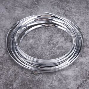 Bande Protection de Bord Portière Voiture 6m/19.7ft - GAROSA - Blanc - Argent - Voiture Blanc - Publicité Bande Protection de Bord Portière Voiture 6m/19.7ft - GAROSA - Blanc - Argent - Voiture Blanc - Publicité