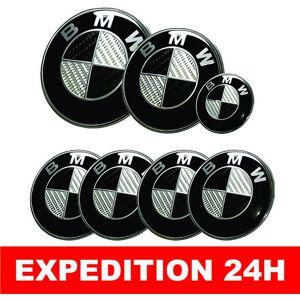 Kit de Badges - BMW - Emblèmes Carbone Noir - Capot 82mm - Coffre 74mm - Volant 45mm Noir - Publicité Kit de Badges - BMW - Emblèmes Carbone Noir - Capot 82mm - Coffre 74mm - Volant 45mm Noir - Publicité