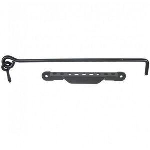 AFBAT Crochet contrevent 8l400mm cremaillère noir - Publicité AFBAT Crochet contrevent 8l400mm cremaillère noir - Publicité