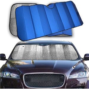 MARQUE GÉNÉRALE Pare-Soleil de Voiture Pare-Brise intérieur Pliable avec élastiques et ventouses Housses de Soleil Contre Les Rayons U PARE-SOLEIL Bleu - Publicité MARQUE GÉNÉRALE Pare-Soleil de Voiture Pare-Brise intérieur Pliable avec élastiques et ventouses Housses de Soleil Contre Les Rayons U PARE-SOLEIL Bleu - Publicité