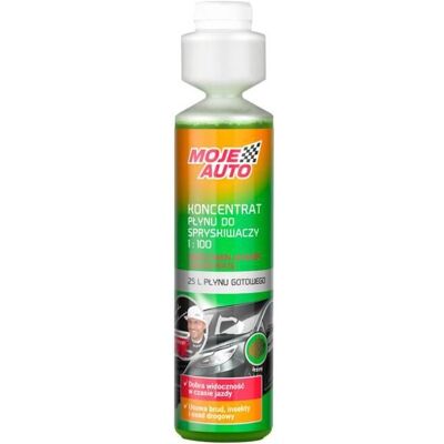 Moje Auto Liquide lave-glace - 19-030 - Concentré, 250ml, Formule Hivernale - Publicité Moje Auto Liquide lave-glace - 19-030 - Concentré, 250ml, Formule Hivernale - Publicité