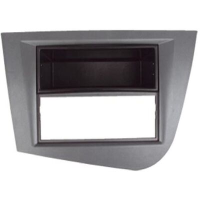 Facade autoradio - ADNAUTO - FA188 - Compatible Seat Leon - Argent Fonce - Vide Poche Gris - Publicité Facade autoradio - ADNAUTO - FA188 - Compatible Seat Leon - Argent Fonce - Vide Poche Gris - Publicité