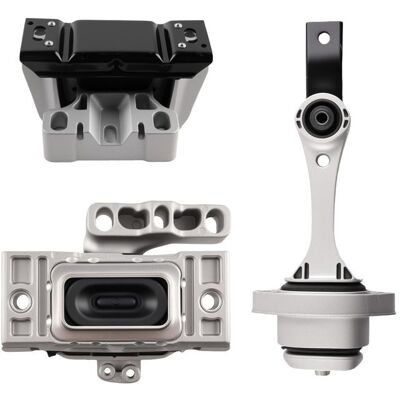 MAXPEEDINGRODS 3PCS Supports de moteur pour Audi A3 8L1 VW Golf 4 Skoda Seat 1.8T 1.9TDI 2.0 Gris - Publicité MAXPEEDINGRODS 3PCS Supports de moteur pour Audi A3 8L1 VW Golf 4 Skoda Seat 1.8T 1.9TDI 2.0 Gris - Publicité