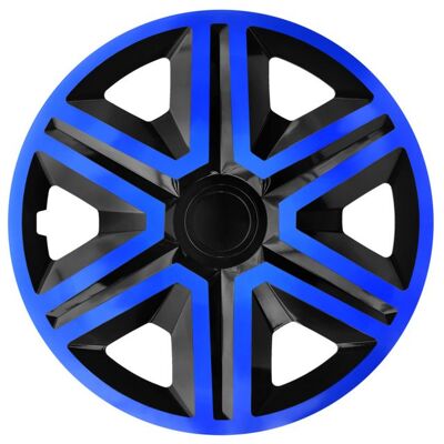 Enjoliveur universel 14 NRM Action Doublecolor bleu/noir 1 pièce Bleu - Publicité Enjoliveur universel 14 NRM Action Doublecolor bleu/noir 1 pièce Bleu - Publicité