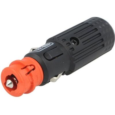 Prise Allume-cigare Male - ADNAuto - 12V/15A - Avec fusible - Noir - Universel Noir - Publicité Prise Allume-cigare Male - ADNAuto - 12V/15A - Avec fusible - Noir - Universel Noir - Publicité