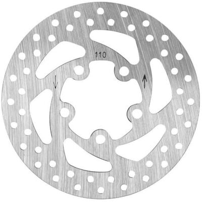 Disque de frein 5 trous P2R Xiaomi Essential 1S - argent - 110 mm Gris - Publicité Disque de frein 5 trous P2R Xiaomi Essential 1S - argent - 110 mm Gris - Publicité