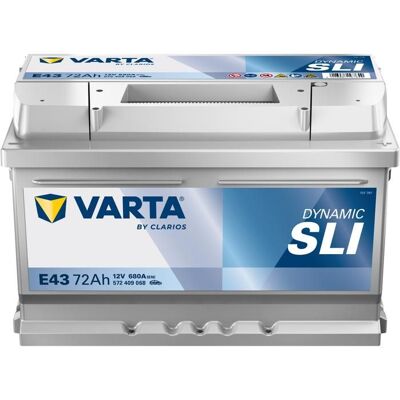 VARTA Blue Dynamic 12V 72Ah E43 - Publicité VARTA Blue Dynamic 12V 72Ah E43 - Publicité