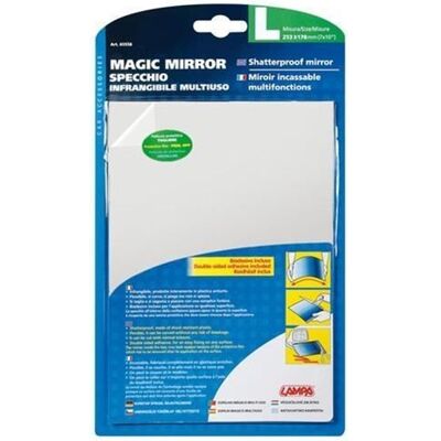 Miroir en Plastique Flexible Infranchissable Haute Reflection 178x254mm - Miroir - Publicité Miroir en Plastique Flexible Infranchissable Haute Reflection 178x254mm - Miroir - Publicité