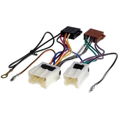 Adaptateur ISO Autoradio - ADNAUTO - AI39 - Compatible Nissan - Raccorder sans modification - Noir Noir - Publicité Adaptateur ISO Autoradio - ADNAUTO - AI39 - Compatible Nissan - Raccorder sans modification - Noir Noir - Publicité