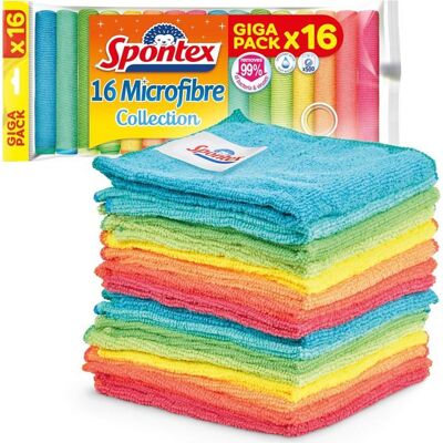 Chiffons en Microfibre Spontex - Multi-usage - Publicité Chiffons en Microfibre Spontex - Multi-usage - Publicité