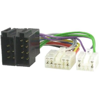 ADNAUTO Fiche Autoradio 16PIN vers ISO - Toyota - Connecteur Universel - Noir - Compatible avec plusieurs modèles Noir - Publicité ADNAUTO Fiche Autoradio 16PIN vers ISO - Toyota - Connecteur Universel - Noir - Compatible avec plusieurs modèles Noir - Publicité