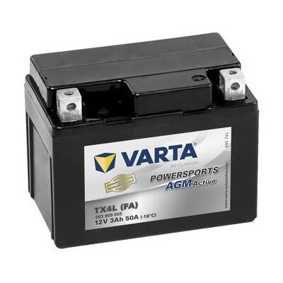 Batterie moto Varta - 503909005A512 - 12V, 3AH, 50A - Publicité Batterie moto Varta - 503909005A512 - 12V, 3AH, 50A - Publicité