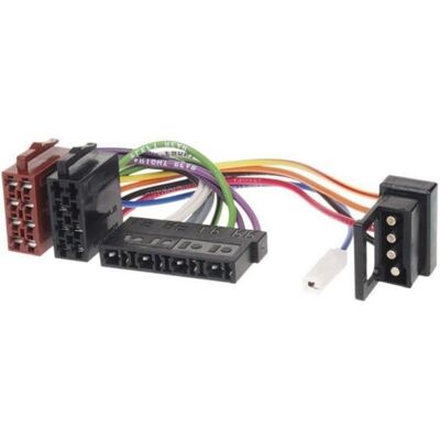 Fiche ISO autoradio - ADNAUTO - AI98 - Compatible Mercedes W201 W124 W126 - Noir - Installation facile Noir - Publicité Fiche ISO autoradio - ADNAUTO - AI98 - Compatible Mercedes W201 W124 W126 - Noir - Installation facile Noir - Publicité