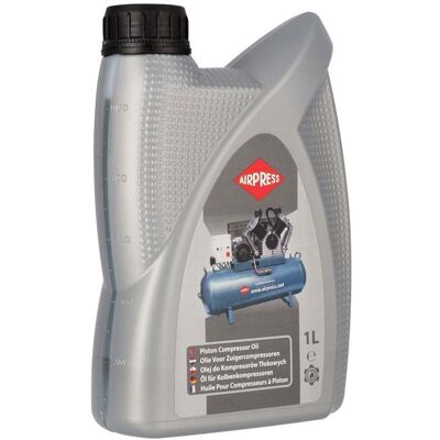HUILE POUR COMPRESSEUR D'AIR AIRPRESS - 1 litre - Huile de compresseur d'air - Publicité HUILE POUR COMPRESSEUR D'AIR AIRPRESS - 1 litre - Huile de compresseur d'air - Publicité