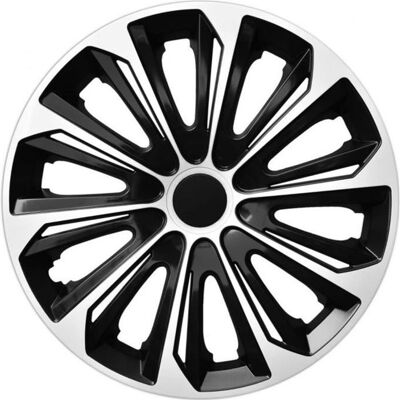 NRM Enjoliveurs de roues EXTRA STRONG 15 noir et blanc lot de 4 pièces Noir - Publicité NRM Enjoliveurs de roues EXTRA STRONG 15 noir et blanc lot de 4 pièces Noir - Publicité