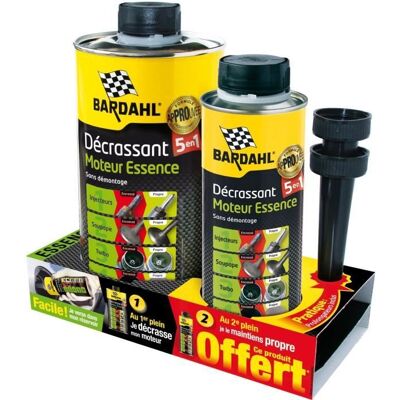 Bardahl Modèle - Nettoyant Moteur - 5 en 1 Additif Carburant - Publicité Bardahl Modèle - Nettoyant Moteur - 5 en 1 Additif Carburant - Publicité