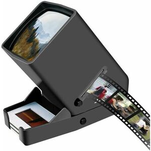 SOMIKON Visionneuse mobile de diapositives négatifs à grossissement x3 et LED - Publicité SOMIKON Visionneuse mobile de diapositives négatifs à grossissement x3 et LED - Publicité