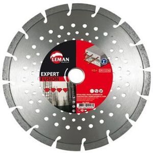 Disque diamant segmenté mixte D. 300 x Al. 254/2223 x Ht. 10 x ép. 3 mm. Béton armé acier brique granit - 720305 - LEMAN - Publicité Disque diamant segmenté mixte D. 300 x Al. 254/2223 x Ht. 10 x ép. 3 mm. Béton armé acier brique granit - 720305 - LEMAN - Publicité