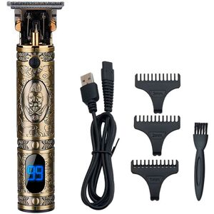 DAM Tondeuse de précision pour cheveux et barbe JM-700AL. Design vintage avec un corps entièrement métallique. Peignes de 1 à 3 mm. Publicité DAM Tondeuse de précision pour cheveux et barbe JM-700AL. Design vintage avec un corps entièrement métallique. Peignes de 1 à 3 mm. Publicité
