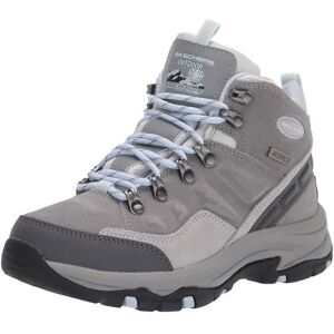 Bottines Femme - SKECHERS - 158258 - Gris - Tige en Cuir - Imperméable Gris - Publicité Bottines Femme - SKECHERS - 158258 - Gris - Tige en Cuir - Imperméable Gris - Publicité