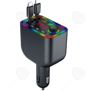 PASSIONOVA C Transmetteur FM LED bluetooth FM de voiture charge rapide et port USB adaptateur bluetooth voiture chargeur voiture allume cigare - Publicité PASSIONOVA C Transmetteur FM LED bluetooth FM de voiture charge rapide et port USB adaptateur bluetooth voiture chargeur voiture allume cigare - Publicité