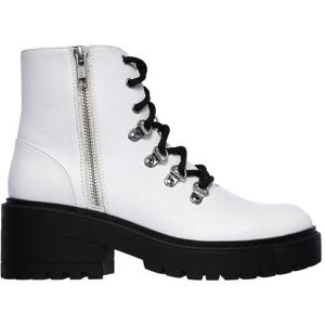 Bottes à lacets pour femmes - Skechers - Spirit Weekend Best - Blanc - Tige en cuir synthétique durable Blanc - Publicité Bottes à lacets pour femmes - Skechers - Spirit Weekend Best - Blanc - Tige en cuir synthétique durable Blanc - Publicité