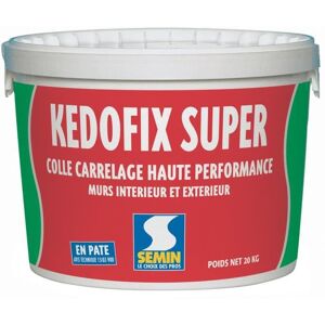 Colle pour Carrelage Haute Performance Kedofix Semin Prêt à lemploi Intérieur-extérieur seau de 20 kg - Publicité Colle pour Carrelage Haute Performance Kedofix Semin Prêt à lemploi Intérieur-extérieur seau de 20 kg - Publicité