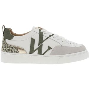 Baskets basses vulcanisées Vanessa Wu blanc Blanc - Publicité Baskets basses vulcanisées Vanessa Wu blanc Blanc - Publicité