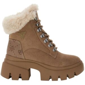 515 Bottines Guess Bottines Guess YARELI Beige Marron - Publicité 515 Bottines Guess Bottines Guess YARELI Beige Marron - Publicité