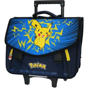 Cartable à roulettes Pokemon Pikachu Bleu 41 CM - 2 cpt Bleu - Publicité Cartable à roulettes Pokemon Pikachu Bleu 41 CM - 2 cpt Bleu - Publicité