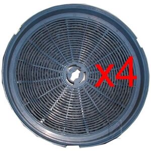 Lot de 4 filtres à charbon pour hotte Airlux GLEM CR300 - Publicité Lot de 4 filtres à charbon pour hotte Airlux GLEM CR300 - Publicité