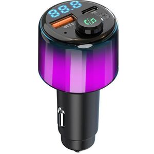 Transmetteur FM PASSIONOVA Bluetooth 5.3 pour Voiture Adaptateur Prise Allume-Cigare avec Charge Rapide QC3.0 3et USB-C Main Libr Noir - Publicité Transmetteur FM PASSIONOVA Bluetooth 5.3 pour Voiture Adaptateur Prise Allume-Cigare avec Charge Rapide QC3.0 3et USB-C Main Libr Noir - Publicité