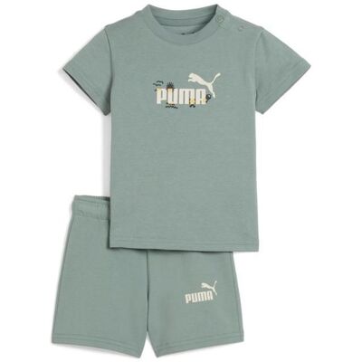 Ensemble Vert Garçon Puma Sandy Vert - Publicité Ensemble Vert Garçon Puma Sandy Vert - Publicité
