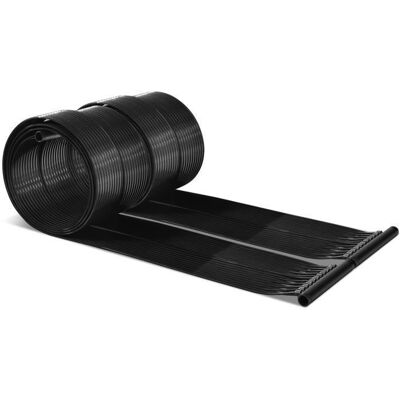 Solaire Chauffage de Piscine 600 x75 cm COSTWAY 2 Panneaux Chauffage Solaire Capteur Solaire Résistant aux UV Chauffe-Eau Solaire Noir - Publicité Solaire Chauffage de Piscine 600 x75 cm COSTWAY 2 Panneaux Chauffage Solaire Capteur Solaire Résistant aux UV Chauffe-Eau Solaire Noir - Publicité