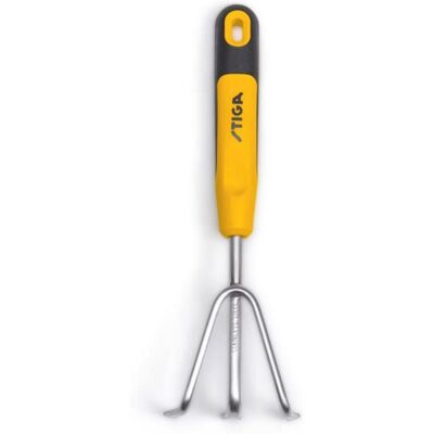 Griffe de jardin STIGA - Arracheuse à main - Acier inoxydable Jaune - Publicité Griffe de jardin STIGA - Arracheuse à main - Acier inoxydable Jaune - Publicité