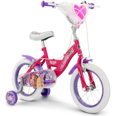 Vélo Enfant Disney - Princess - Roues 14 - Age 4-6 ans - 2 Freins - Stabilisateurs - Rose - Produit HUFFY Rose - Publicité Vélo Enfant Disney - Princess - Roues 14 - Age 4-6 ans - 2 Freins - Stabilisateurs - Rose - Produit HUFFY Rose - Publicité