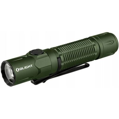 Olight Warrior 3S — Lampe torche LED vert olive puissante et compacte alimentation sur batterie Vert - Publicité Olight Warrior 3S — Lampe torche LED vert olive puissante et compacte alimentation sur batterie Vert - Publicité
