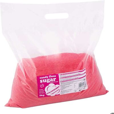 Marque Modèle Sucre de barbe à papa rouge à la fraise - Sucre de coton - Publicité Marque Modèle Sucre de barbe à papa rouge à la fraise - Sucre de coton - Publicité